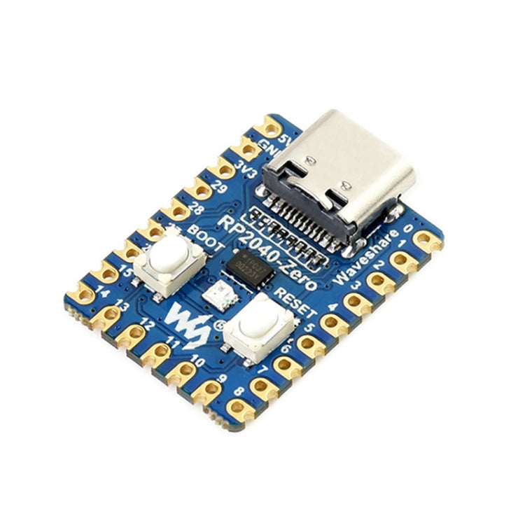 Scheda MCU Waveshare Pico-Like basata su Raspberry Pi RP2040, Zero, Zero-M Scheda MCU Waveshare Pico-Like basata su Raspberry Pi RP2040, Zero, Zero-M